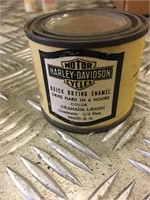 Tin of Harley Paint - Grenada Green