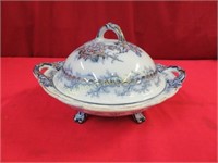 Vintage Imperial Footed Covered Serving Bowl