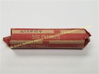 50CT QTY 1 WHEAT PENNY ROLL