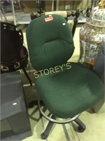 Green Swivel Office Chair