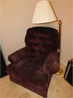 Recliner with Lamp