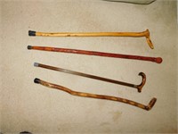 4 Walking Sticks