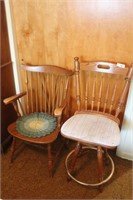 Barstool and side chair