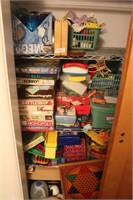 Game and toy closet