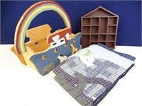 Noah's Ark Quilt & Wood Box