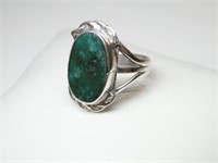 Sterling Native Old Pawn Ring