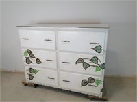 Oversized  Handpainted & Crafted Chest
