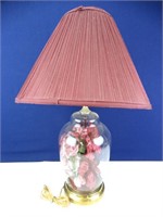 Glass Fillable Lamp
