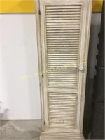 Utility Cabinet w/ shuttered style door