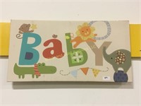 Baby room wall art