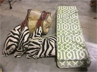 Misc lot including queen comforter & more