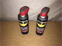 LOT of 2 WD-40 BOTTLES All Brand New