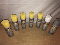 Rust-Oleum Spray Paint Bottle LOT of 7