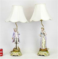 Pair Figural Lamps