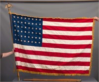 48 Star American Flag With Pole