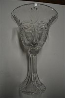 Gorgeous Antique Crystal Compote 15.5" High