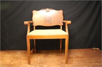Upholstered Seat Arm Chair
