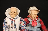 Ceramic Grandparent Dolls
