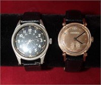 2pc Vintage Men's Bulova Watch mechanical