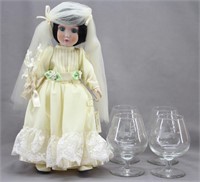 Betsy.. BRIDES OF AMERICA Doll-By Danbury Mint...