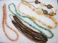 Beaded Costume Jewelry-Some Handmade by Local