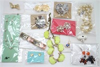 Collection of Pins, Necklaces & Bracelets