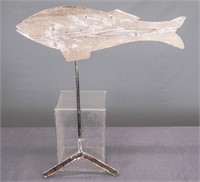 Wooden Fish Weathervane