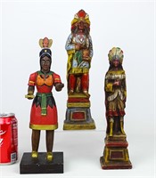 Miniature American Indian Cigar Figures