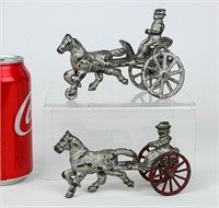 Cast Iron Horse Drawn Cart Toys
