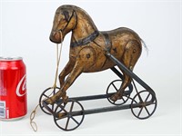 C. 1890's Horse Pull Toy