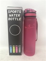 New Kesew Sports Water Bottle. Color Pink