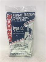 New Oreck Type CC Vacuum Bags