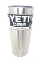 New Yeti Rambler 20oz Tumbler. Color Silver