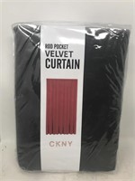 New Rod Pocket Velvet Curtain by CKNY
