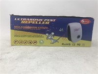 New (6) Pack of Ultrasonic Pest Repellers
