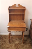 Vintage maple desk