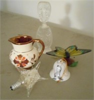 Lot of Misc Pieces Including Small Cream Pitcher