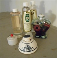 Lamp Oil and 3 Lamps