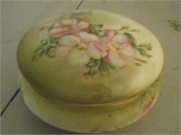 Hand Painted Nippon Dish with Lid 8"by4"