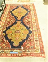 Lot 1391 - Mid 19thC Iranian hand knotted wool