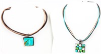 Jewelry Turquoise & Mother of Pearl Necklaces