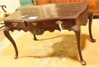 Lot 1357 - Antique Queen Anne style desk from