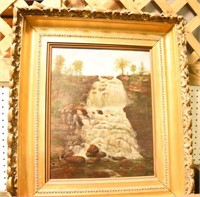 Lot 1322 - 19thC Connecticut Valley Oil