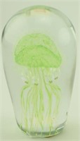 Lot 1277 - Art glass jellyfish paperweight