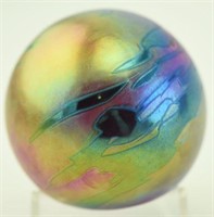Lot 1276a - (2) Ornamental Blown Glass irides