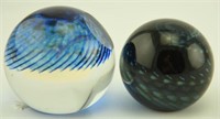 Lot 1274a - (2) Glass Eye Studio art glass