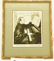 Lot 1252 - Pianist Benno Moiseiwitsch signed