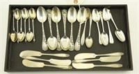 Lot 1237 - (24) Piece of sterling silver: set