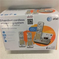 3 HANDSET CORDLESS ANSWERING SYSTEM