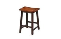 TOTAL OF 2 WINNERS ONLY 24" SADDLE BARSTOOL